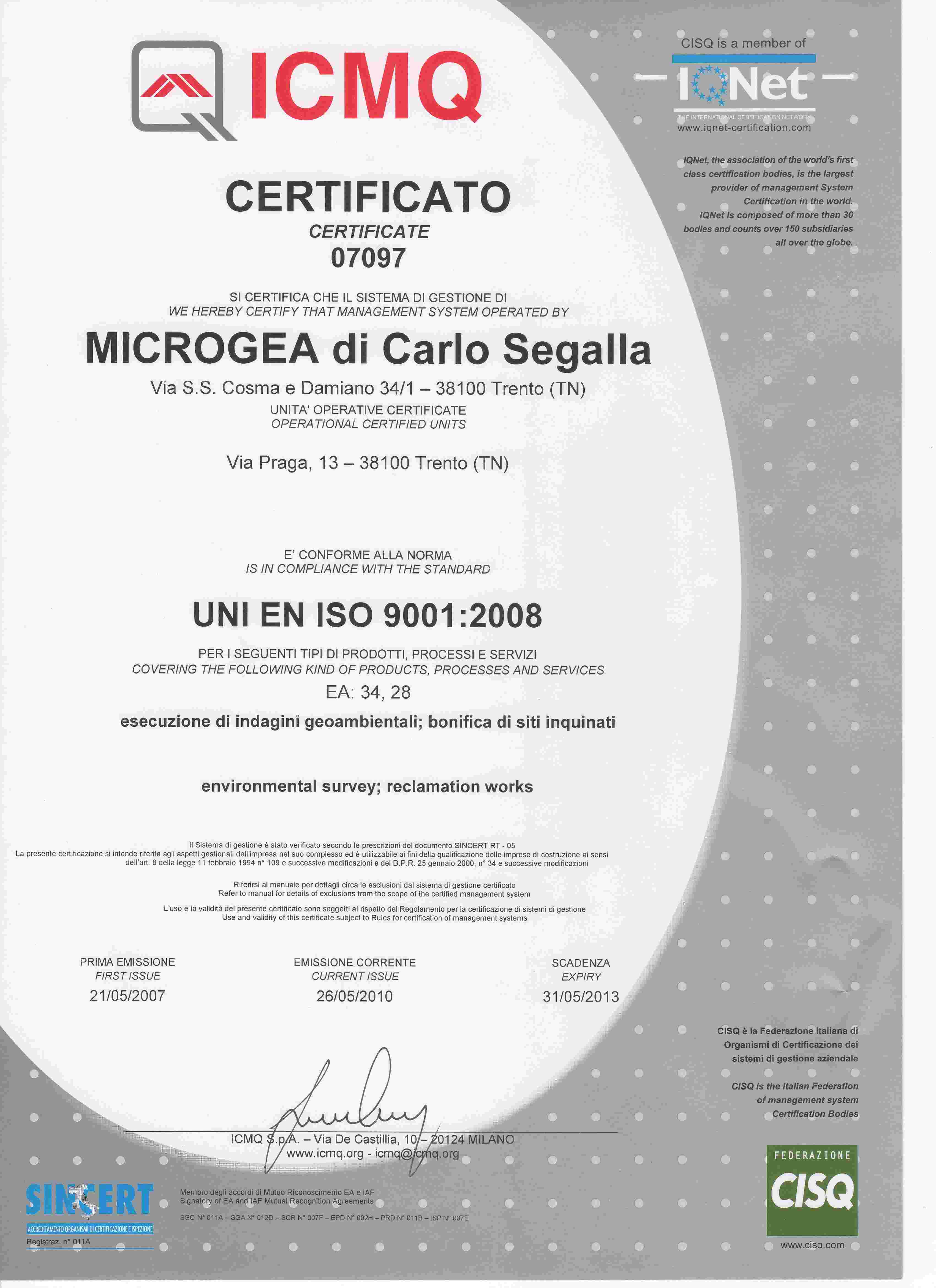 ISO 9001:2008