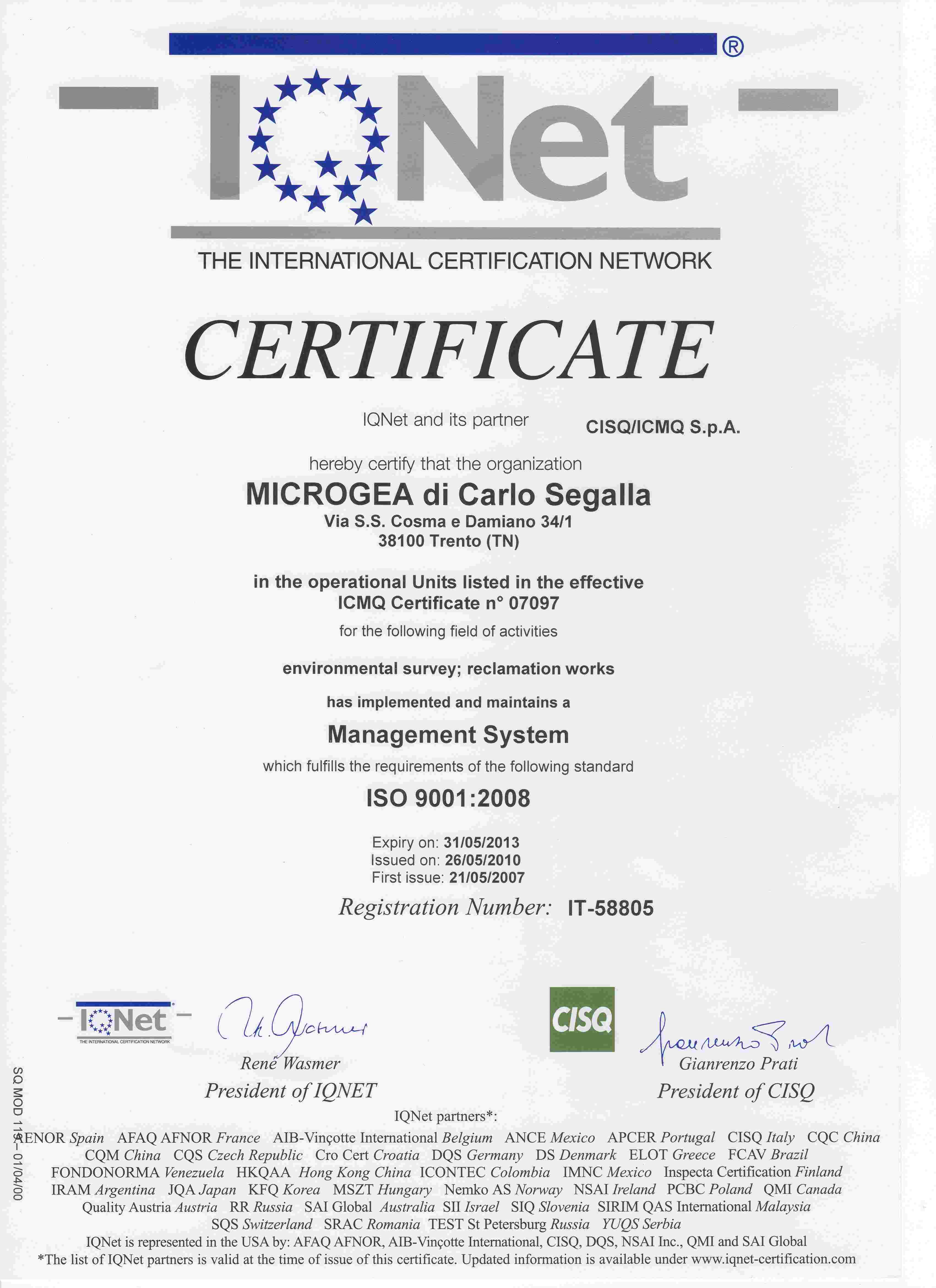 ISO 9001:2008
